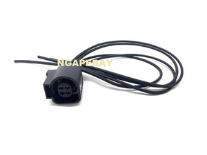 4 Pin Pigtail Plug Wiring Connector VW Jetta Golf Passat Audi A4 A6 4B0 973 712 - Picture 1 of 3