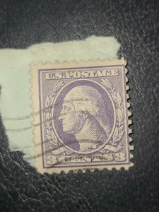 US 1917 Scott# ? 3 c George Washington Used - Line Cancel - #3181 - Picture 1 of 3