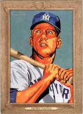 2007 Topps Turkey Red Basball Card Mickey Mantle #117 29043