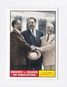 Topps American Heritage #120 Brown 2009 v. Junta de Educación Oliver Brown - Imagen 1 de 2