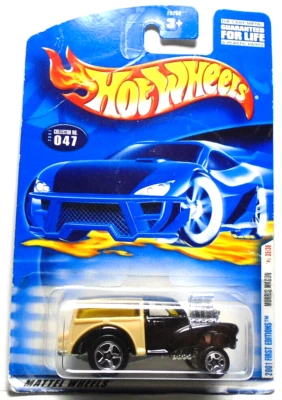 2000 HOT WHEELS 2001 FIRST EDITIONS MORRIS WAGON BLACK 1:64 DIECAST CAR 35/36 - Image 1 of 4