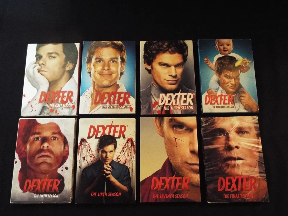 Dexter complete series 1-8 set seasons 1 2 3 4 5 6 7 8 lot authentic Region 1 - Image 1 of 1