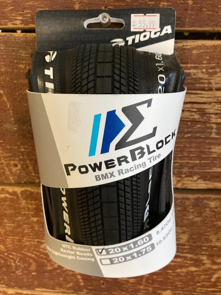 Tioga Power Block S Spec 20 X 1.60 Tire BMX Black - Image 1 of 1