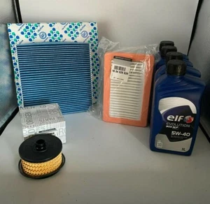 KIT TAGLIANDO SMART 453 E RENAULT TWINGO 0.9 TCE 4 LITRI ELF 5W40 - Foto 1 di 4