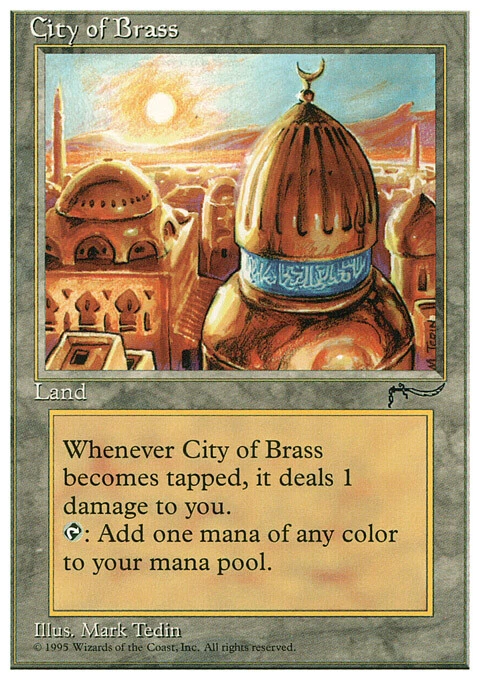 City of Brass X (1) Chronicles Excellent up to Near Mint _ 4RCards - Image 1 of 1