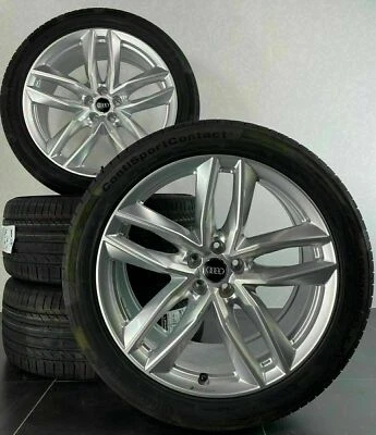 Audi 21 Zoll Felgen Q7 SQ7 4M Sommerreifen Sommerräder 4M0601025AJ  - Bild 1 von 4