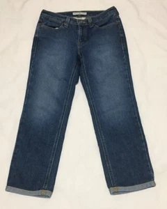 Tommy Hilfiger Jeans Hipster Rollbündchen Blau Größe 2 - Bild 1 von 8