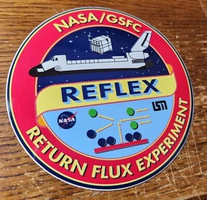 NASA / GODDARD - RETURN FLUX EXPERIMENT ( REFLEX ) -  STICKER - Picture 1 of 2