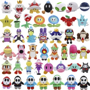 Super Mario Bros Soft Plush Stuffed Plushie Doll Kids Xmas Birthday Toys Gifts - Picture 1 of 58