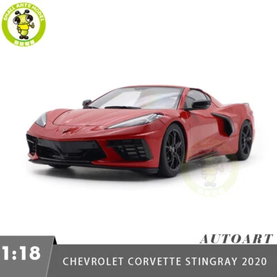 1/18 Chevrolet CORVETTE Stingray 2020 Autoart 71282 Torch Red Model Car Gifts - Image 1 of 4
