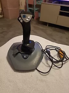 Logitech Wingman Extreme Digital 3D Joystick Gaming Flight Simulator Used - Picture 1 of 6