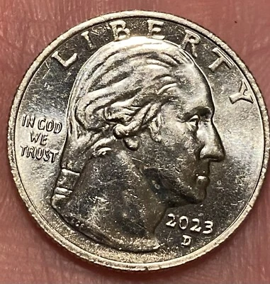 2023 Error Quarters Only Picture On The Back Of Them- In COD We Trust- RARE!! - Image 1 of 2