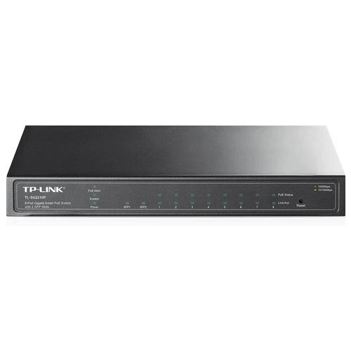 Tp-Link Switch 8 Porte Gigabit Ethernet 10/100/1000 PoE TL-SG2210P