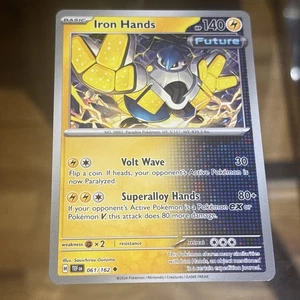 Iron Hands - 061/162 - Uncommon Pokemon Card Temporal Forces - Picture 1 of 2