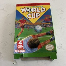 Nintendo World Cup Soccer NES - Box & Instruction Manual Only