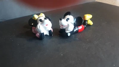 Mickey and Minnie Mouse figurines vintage - Image 1 of 4