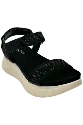 Sandalia deportiva Kenneth Cole Reaction Halsey de 2 piezas negra para mujer Foto 1 de 3
