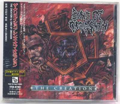 Sins Of Omission – The Creation  TFCK-87183  CD NEW  PROMO JAPAN freeship - Bild 1 von 2