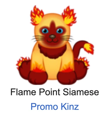Webkinz Classic Flame Point Siamese Code Only Promo Kinz Virtual HTF Pet Cat - Image 1 of 2