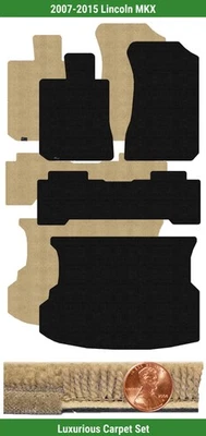 Juego de alfombrillas Lloyd Custom Luxe para Lincoln MKX 2007-2015 (4 piezas) #W14 Foto 1 de 4