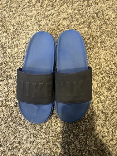 Nike Offcourt Slide Uomo Taglia 9 Nero e Blu