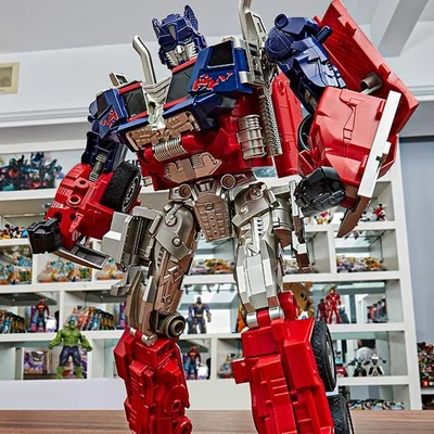 45cm Transformer Optimus Prime Leader Großes Action Figur Roboter Spielzeug - Bild 1 von 4