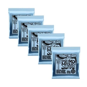 2212 Ernie Ball Primo Slinky Nickelwunde 9,5-44 Saiten für E-Gitarre 5 SETS - Bild 1 von 8