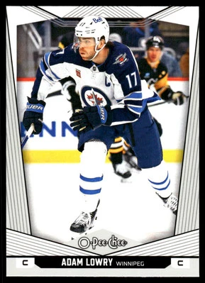 2024-25 O-Pee-Chee #233 Adam Lowry Winnipeg Jets Hockey Card - Image 1 of 2