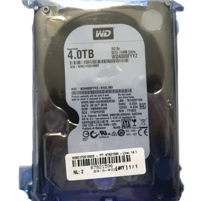 Western Digital WD4000FYYZ-01UL1B3 HBRNNVJAB Malaysia 3.5" 4TB Sata hard drive - Picture 1 of 1
