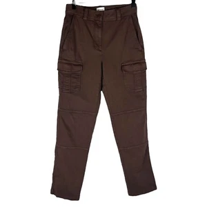 Pantalones de mezclilla cargo Aritzia Sunday Best Oscar Carpenter en marrón coñac talla 2 - Imagen 1 de 12