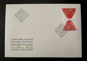 Switzerland - "HUMAN TONGUE ~ PIPILOTTI RIST" FDC First Day Cover 2014 - Picture 1 of 5