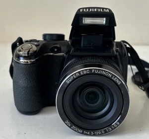 FUJIFILM FinePix S4500 Black 14.0 MP Digital Camera W/ Original Case✨ - Picture 1 of 18