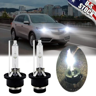 For Acura MDX 2007-2013 Low Beam - D2S 6000K Xenon HID Headlight Bulbs Qty 2 - Image 1 of 4