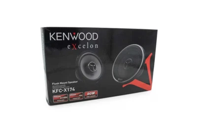 Kenwood KFC-X174 6-1/2" Coaxial Speaker System, 240W Max Power - Image 1 of 3