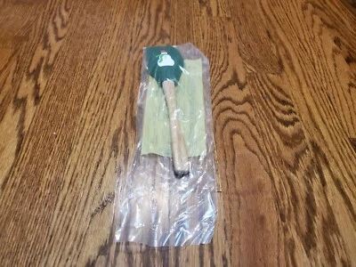 Pampered Chef Snowman Scraper Green Snowman Silicone Scraper Bamboo Handle NEW - Image 1 of 3