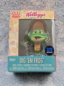 Funko Minis _ Kellog's Honey Smacks _ Dig 'Em Frog (Metallic) _ Five Below Excl. - Picture 1 of 6