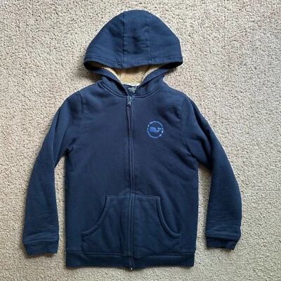 Vineyard Vines Sweatshirt Boys Medium 12-14 Hoodie Full Zip Fleece Lined - Image 1 of 4