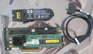 HP P400 RAID controller high profile with 256Mb Cache battery and SAS cables - Picture 1 of 1
