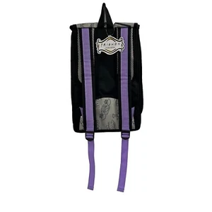 CultureFly Friends faltbarer Rücken grau Grafik schwarz lila Schule Reise NEU - Bild 1 von 9