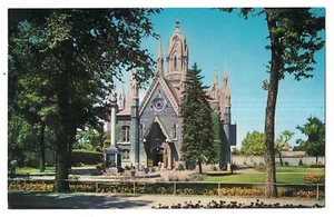 ASSEMBLY HALL Temple Square Salt Lake City Utah Postcard UT Mormon Building - Picture 1 of 2