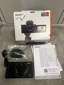 Sony ZV-1F 20.1MP Compact Vlogging Camera - Black - Picture 1 of 3