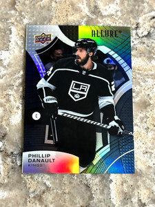 2021-22 Upper Deck Allure Black Rainbow Phillip Danault #13 Los Angeles Kings