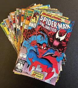 SPIDER-MAN MAXIMUM CARNAGE #1 - 14 Comics ALL PARTS 1st Prints VENOM 1993 VF - Picture 1 of 8