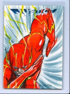 Justice League Sketchkarte - Bild 1 von 2