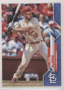 2020 Topps UK Edition Blue /75 Paul DeJong #6