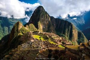 Machu Picchu Peru Poster Large: 36"x24" Cool Wall Decor Photo Art Print - New