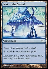 1x Seat of the Synod Mirrodin MtG Magic Land Common 1 x1 Card Cards