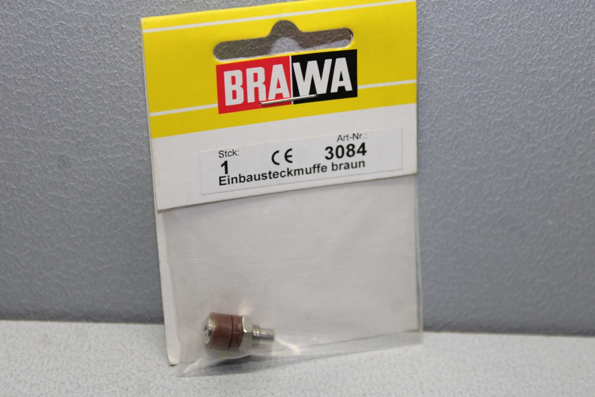Brawa 3042 Presa Femmina Da 2,5 Mm, Colore Rosso, 10 Pz - Foto 3
