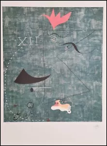 JOAN MIRO * El caballero * 78 x 57 cm * Litografía firmada * limitada # 67/150 - Imagen 1 de 9