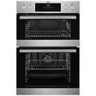 AEG DEB331010M Multifunction A Rated Built In Double Oven in Stainless Steel
